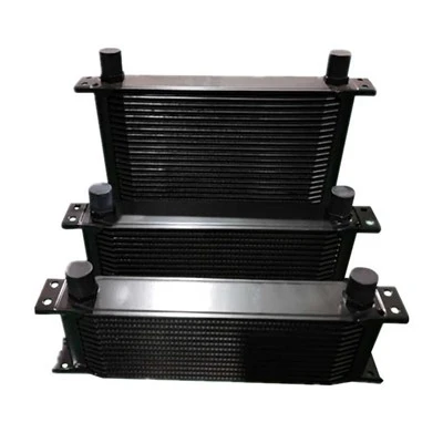 What vehicles use aluminum oil coolers?