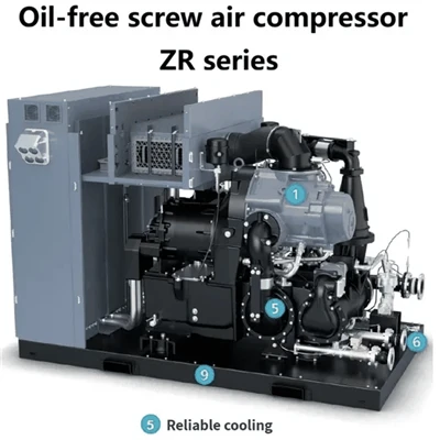 Atlas Copco ZR750 Intercooler Removable Bundle