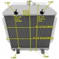 Spare Parts Ford Car Radiator